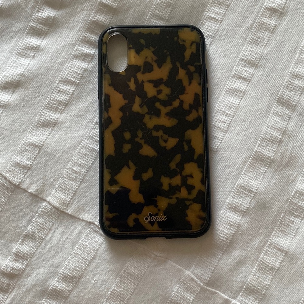 Sonix Tortoiseshell iPhone XS case, used.
